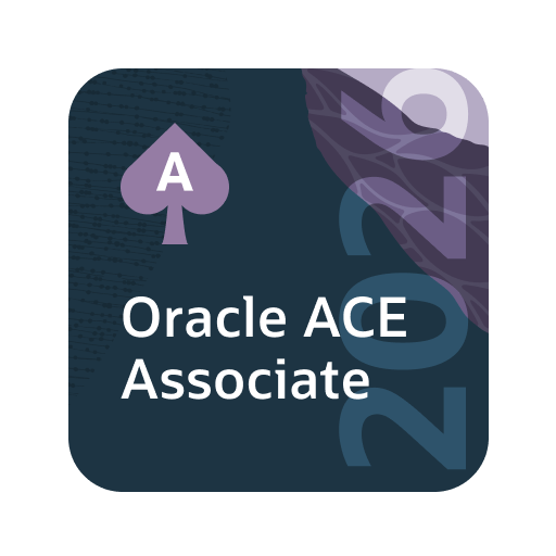 Oracle APEX Certified Badge